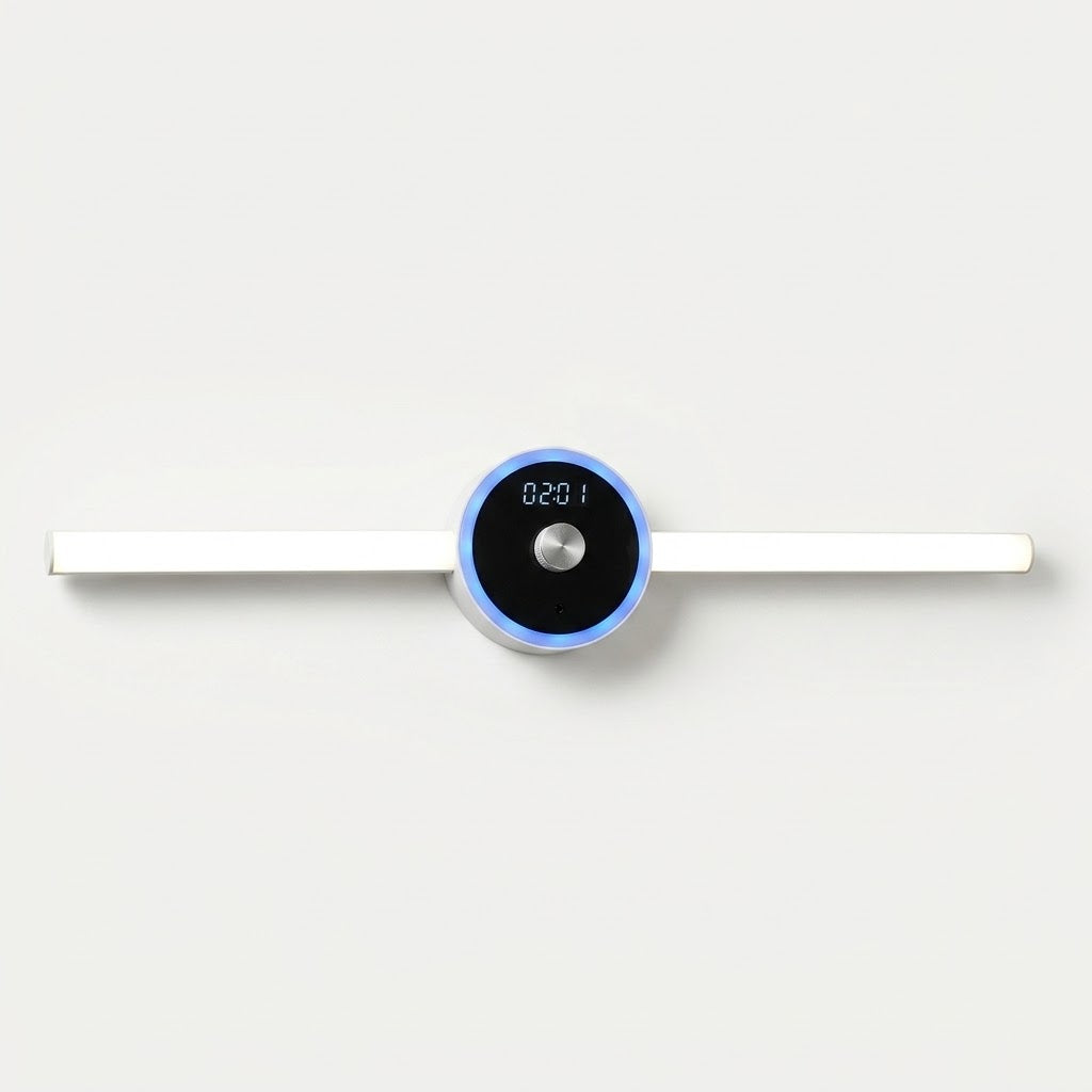 Zentrolia rechargeable motion sensor cabinet light mounted inside a wardrobe
