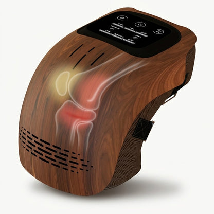 Zentrolia heated knee massager wrap in Brown