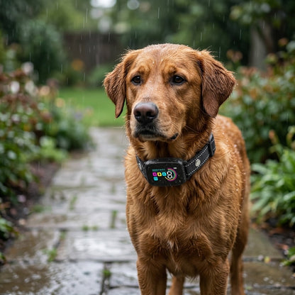 Zentrolia rechargeable dog bark training collar with color display